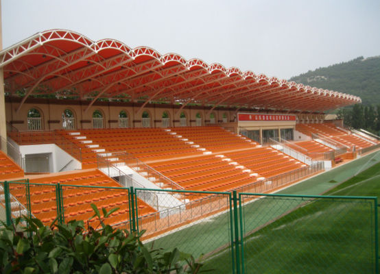 गुणवत्ता  Q355B / Q235B  Customized Steel Space Frame Structure Building Sport Stand फैक्टरी