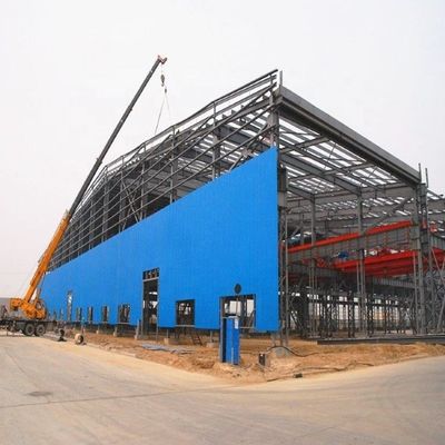 लाइट स्टील स्ट्रक्चर एग्रीकल्चर वेयरहाउस फैब्रिकेशन कस्टमाइज्ड