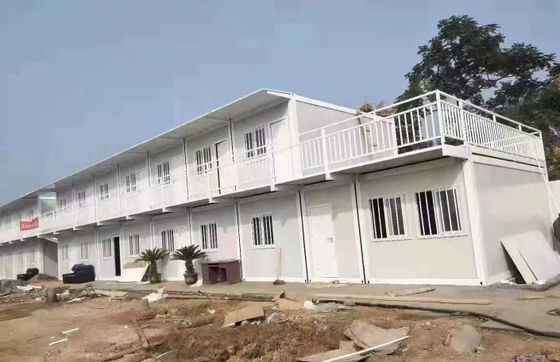 लाइटवेट फोल्डेबल कंटेनर हाउस फायरप्रूफ कंटेनर फोल्डिंग हाउस