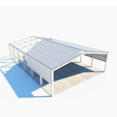इंडस्ट्रियल स्टील स्ट्रक्चर वर्कशॉप कंस्ट्रक्शन प्रीफैब मल्टीफंक्शनल