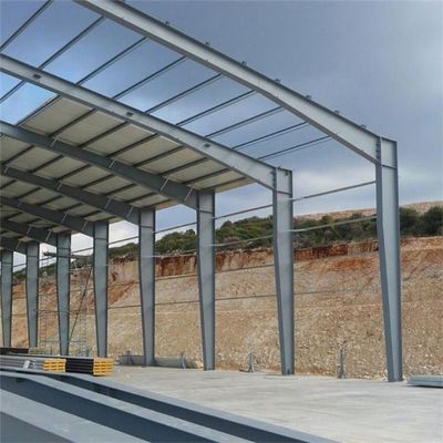 इंडस्ट्रियल स्टील स्ट्रक्चर वर्कशॉप कंस्ट्रक्शन प्रीफैब मल्टीफंक्शनल