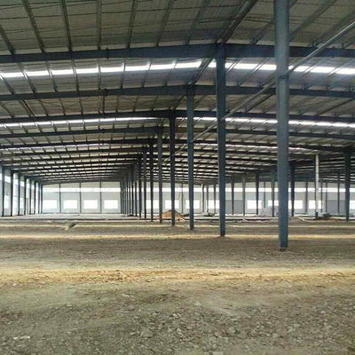 हाई स्ट्रेंथ बोल्ट मेटल वर्कशॉप कलर स्टील शीट गटर और वैकल्पिक क्रेन