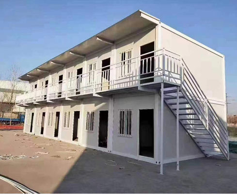 लाइटवेट फोल्डेबल कंटेनर हाउस फायरप्रूफ कंटेनर फोल्डिंग हाउस