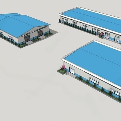 पोर्टल स्टील स्ट्रक्चर कार्यशाला निर्माण वैकल्पिक इन्सुलेशन के साथ उपलब्ध