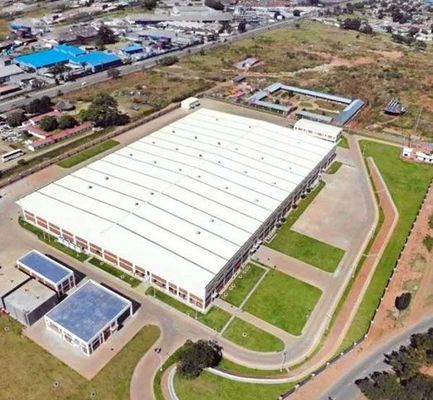 टिकाऊ औद्योगिक इस्पात संरचना कार्यशाला भवन झुकने ISO9001