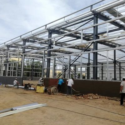 अनुकूलित भंडारण समाधानों के लिए लचीला स्टील संरचना गोदाम