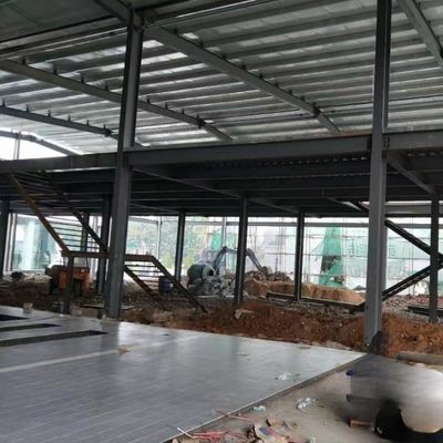 प्रीमियम लाइट मेटल ढलान वाली छत स्टील संरचना निर्माण कार्यशाला