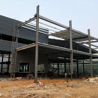 प्रीमियम लाइट मेटल ढलान वाली छत स्टील संरचना निर्माण कार्यशाला
