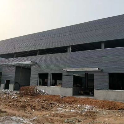 प्रीमियम लाइट मेटल ढलान वाली छत स्टील संरचना निर्माण कार्यशाला