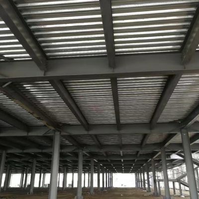 हल्के गेज स्टील फ्रेमिंग शेड निर्माण स्टील संरचना गोदाम