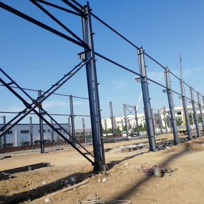 पूर्वनिर्मित कार्यशाला के लिए हल्के स्टील संरचना भवन