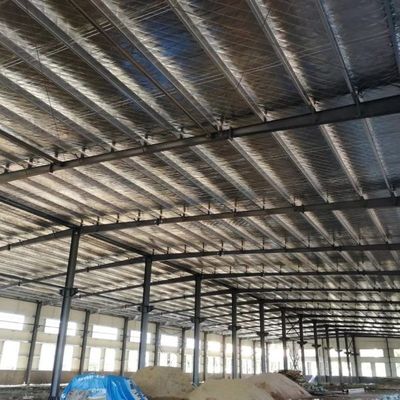 विभिन्न अनुप्रयोगों के लिए अनुकूलित पोर्टल स्टील स्ट्रक्चर वेयरहाउस