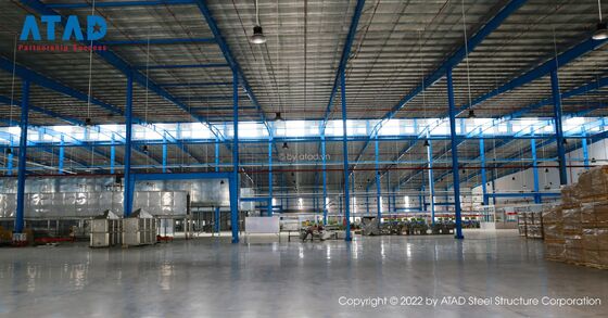 उन्नत स्रोत इस्पात संरचना प्रसंस्करण और विनिर्माण कार्यशाला