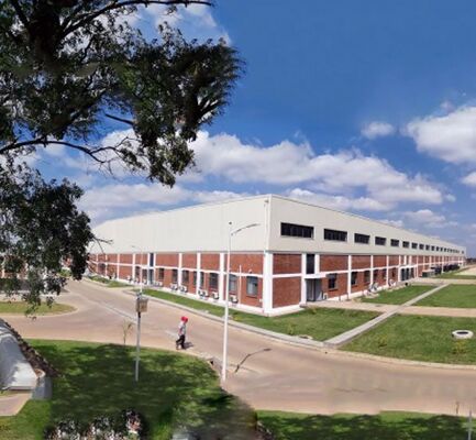 Q355/ Q235 स्टील स्ट्रक्चर वर्कशॉप डेकोइलिंग प्रोसेसिंग सर्विस के साथ