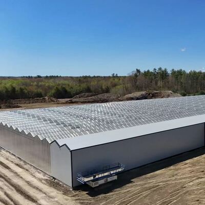 वेनलुओ दर्शनीय ग्लास ग्रीनहाउस - बड़े पैमाने पर सब्जी रोपण ग्रीनहाउस