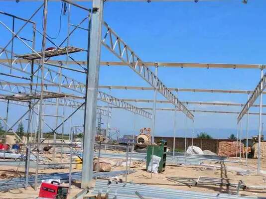 निरंतर स्पैन पीई फिल्म ग्रीनहाउस, सब्जियों के पकने को बढ़ाने और तेज करने के लिए प्रयोग किया जाता है