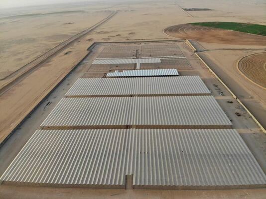 कृषि रोपण का उपयोग, वानूओ दर्शनीय स्थल का ग्लास ग्रीनहाउस