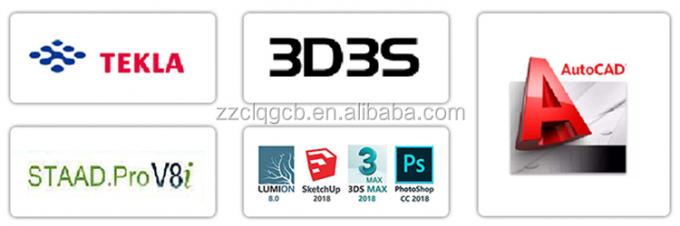 स्टील स्ट्रक्चर वर्कशॉप इंडस्ट्री बिल्डिंग एच टाइप कॉलम सी टाइप पुर्लिन 0