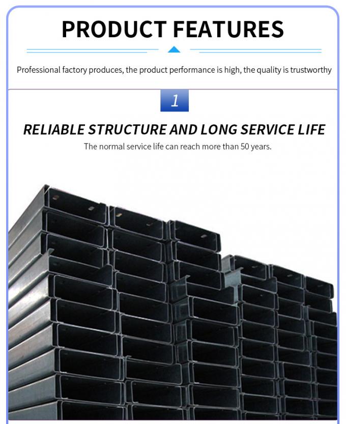 ग्रिड स्टील स्ट्रक्चर वेयरहाउस बिल्डिंग फैब्रिकेशन हॉट डिप जस्ती 0
