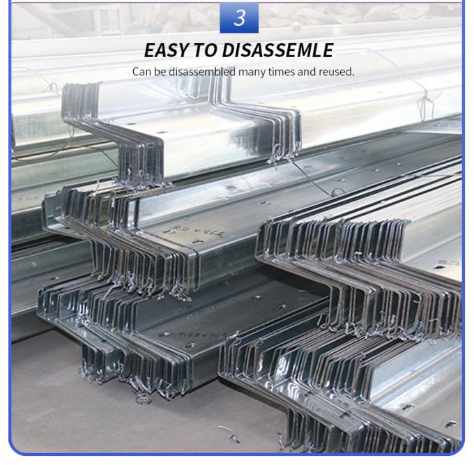 ग्रिड स्टील स्ट्रक्चर वेयरहाउस बिल्डिंग फैब्रिकेशन हॉट डिप जस्ती 2