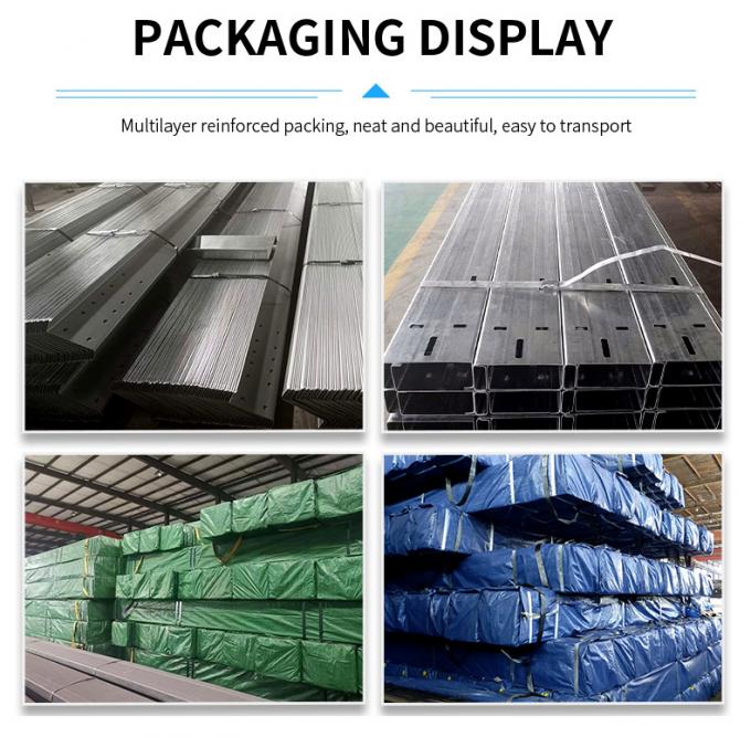 ग्रिड स्टील स्ट्रक्चर वेयरहाउस बिल्डिंग फैब्रिकेशन हॉट डिप जस्ती 4