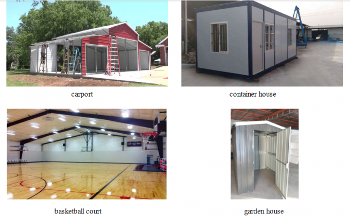 पनरोक पूर्वनिर्मित गोदाम इस्पात संरचना निर्माण कार्यशाला 10